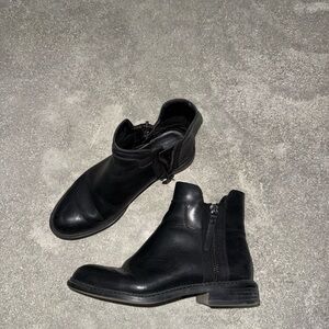 Franco Sarto Halford Ankle Bootie – Black Leather – Women’s Size 6 – $99 Retail